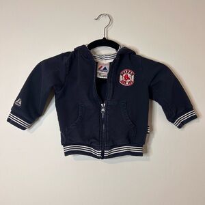 Majestic Vintage Boston Red Sox Toddler Zip Up